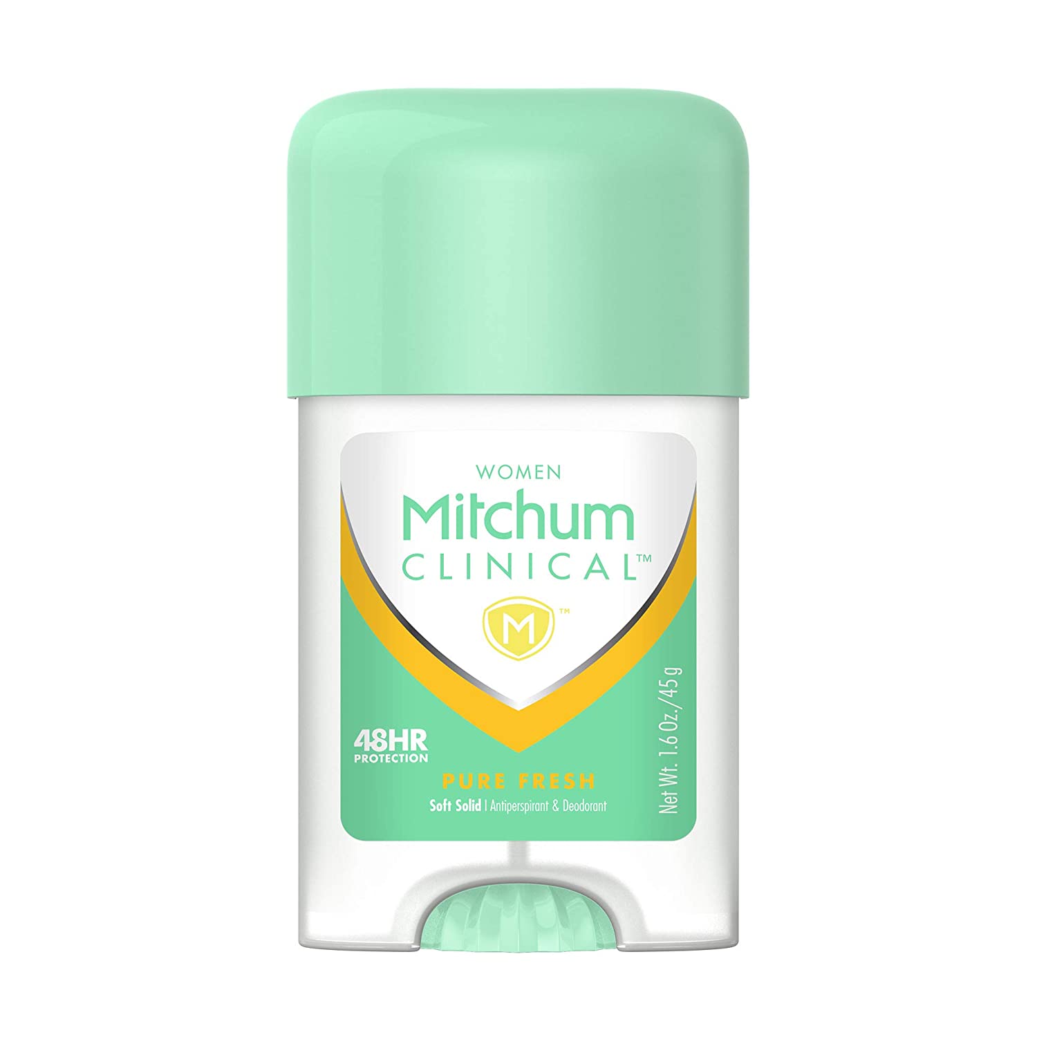 Women's Deodorant by Mitchum, Clinical, Soft, Solid Antiperspirant Deodorant, Pure Fresh, 1.6 Oz (Pack of 1) - Image 3